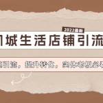 抖音同城生活店铺引流操课：快速引流，提升转化，实体老板必看！