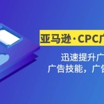 亚马逊·CPC广告·2期特训营，迅速提升广告基础，广告技能，广告点击转化
